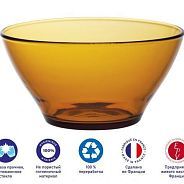 Салатник стеклянный, 510 мл, серия Lys Amber  DURALEX 2004DF06D1111