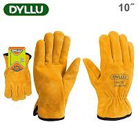 Перчатки кожаные 10 "  