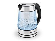 Чайник электрический 2200 Вт, 1.7 л, стекло, подсветка)  NORMANN AKL-237
