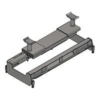 Опорная система для задних осей автомобиля 185 мм  
