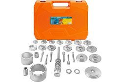 Набор инструментов для замены сайлентблоков, втулок и подшипников 32пр.  ...