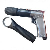 Пневмодрель пистолетная 1/2" реверс. 205мм (13мм, самозаж; 700 об/мин)  ...