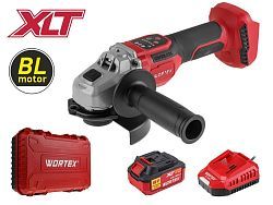 Аккум. углошлифмашина CAG 1812-2 SE в чем. XLT SET БЕСЩЕТ., 18 В, 1 АКБ 4,0 А/ч,  125 мм, 3000-8500 ...