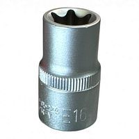 Головка торцевая 1/2" TORX Е16, L38 мм, CrV  