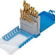 Набор сверл по металлу HSS TIN 19пр. (1-10 мм., шаг 0.5 мм.)  Forsage F-924U19