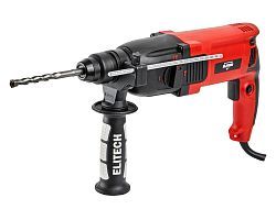 Перфоратор П 280РЭМ сетевой , ДМ ,1000Вт ,  1300 об.мин,  2,8 Дж ,кейс, + патрон / 2 зубила / 3 бура...