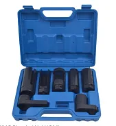 Набор головок для форсунок и датчиков 7пр. (22, 27, 29мм), в кейсе  ...Rock FORCE RF-907G2