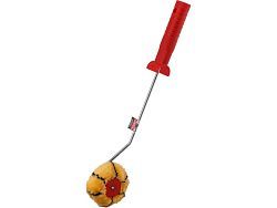 Валик "POLYACRYL" 100мм с ручкой 6мм для покраски углов MASTER (ворс 12 мм, покраска стен ...