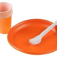 Набор одноразовой посуды "6 персон" NV Plus  NOVAX 0153NVP