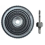 Пилы кольцевые по дереву 38-127мм L21мм (набор 9пр.)  VOREL 22572