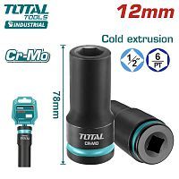 Торцевая головка удлиненная ударная 1/2 " 12 мм  