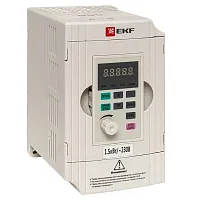 Преобразователь частоты 1,5/2,2кВт 1х230В VECTOR-100 PROxima