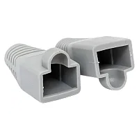 Колпачок изолирующий TERACOM для коннекторов RJ-45 PVC серый (упак.10шт)  ...