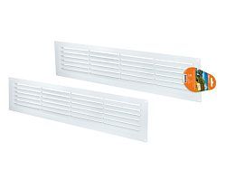 Решетка радиаторная, белая, 460х123  