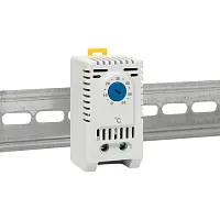 Термостат NO (охлаждение) на DIN-рейку 10А 230В IP20 PROxima  