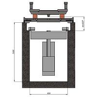 Опорный мост LOW для задних осей