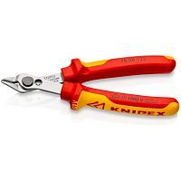 Бокорезы прецизионные Electronic Super Knips®, VDE 1000V, кромка без фаски, L-125 мм, INOX, 2-комп.р...