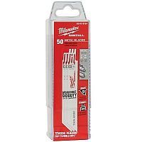 Пильное полотно для ножовки Thin Kerf S922EF 150 x 18 мм (50 шт) по металлу, MILWAUKEE ...