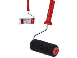 Валик для нанесения шпатлевки и штукатурки 44-180мм с ручкой 8мм PROFI (покраска стен и фасадов)  ...