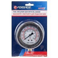 Манометр аналоговый к пистолету для подкачки шин F-2370G (заполнен глицином)  ...