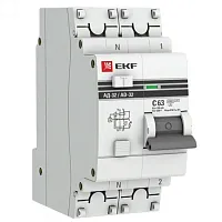АД-32 1P+N 63А (С) 100мА тип (АС) эл. 4,5кА PROxima  