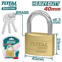 Замок навесной латунный 40мм  