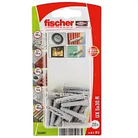 Дюбель универсальный UX 5x30 R с бортом ( 20шт упак.) Fischer 