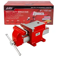 Тиски стальные с наковальней 6''150мм  