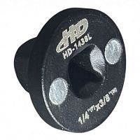 Головка-переходник 1/4"(F)x3/8"(М) низкопрофильная, CrMo  ...