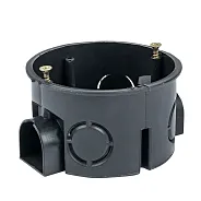 Коробка установочная приборная КМТ-010-044 со стык. узлами и саморезами для твердых стен (71х42)  ...EKF plc-kmt-010-044