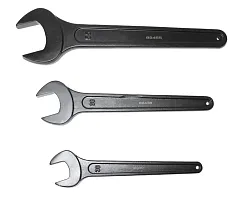 Ключ рожковый ударный односторонний удлиненный 80мм  