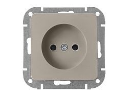 Розетка 1-ая телефонная (скрытая) песочная, Astrum  