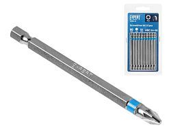 Насадка крестообразная PZ2 90мм 10шт EXPERT () (бита Pozidrive магнитная)  ...