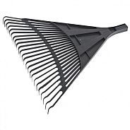 Грабли веерные пластиковые, 600 мм, 24 плоских зуба, без черенка  ...Сибртех 61708