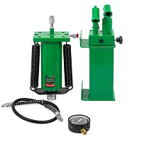 Цилиндр гидравлический для пресса в комплекте со станцией гидравлической и манометром, 50т RockFORCE...