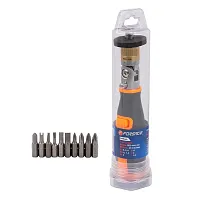 Отвертка реверсивная с набором бит  