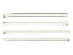 Направляющая роликовая 450 mm белая DS10 2 шт  