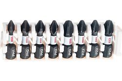 Набор бит Impact Control PH1, PH2 (3шт), PH3, PZ2 (2шт), PZ3 (8 шт)  