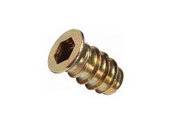 Гайка-футорка мебельная М8х12,5х20 (20 шт в зип-локе)  