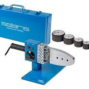 Сварочный аппарат для полимерных труб  (1000-1100 Вт, 6 насадок: 20, 25, 32, 40, 50, 63 мм)  ...SOLARIS PW-1002