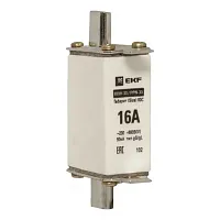 Плавкая вставка ППН-33 100/ 16А габарит 00С PROxima  