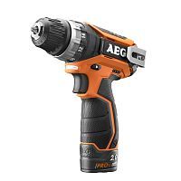 Дрель-шуруповерт безударный AEGBS12C2 LI-202B X5
