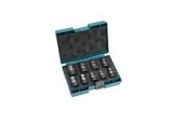 Набор_Головки торцевые ударные 1/2" 8 - 24 мм Impact Black (9 шт / кейс),  ...