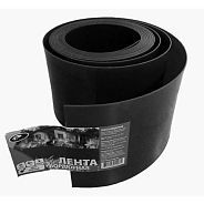 Лента бордюрная 10 см, цвет- черный, рулон (10м) садовая/газонная  ...ПластЛайн 4812203000093