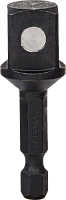Адаптер ударный с 1/4" HEX на 1/2" квадрат (50 мм)  