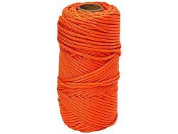 Паракорд с сердечником (3 нити) d2мм оранжевый 50м  