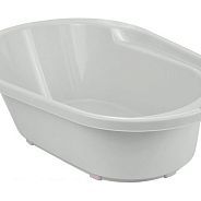 Ванночка детская со сливом Lalababy Follow Me, серое перышко (размер: 82х54х25 см)  ...LITTLE ANGEL LA103820024