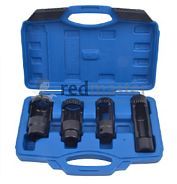 Набор головок для дизельных форсунок и датчиков,4пр. (22х110мм, 22х80мм, 27х80мм,28х80мм), в кейсе  ...Rock FORCE RF-904G3