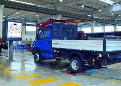 Тормозной стенд  с допустимой нагрузкой на ось до 8 т  