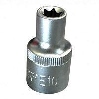 Головка торцевая 1/2" TORX Е10, L38 мм, CrV  